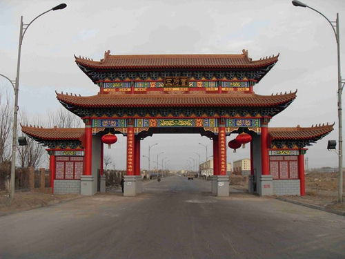 西安古建園林景觀施工隊(duì) 園林古建,仿古門頭